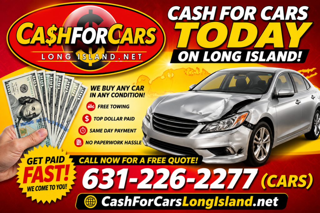 Cash For Cars Today On Long Island